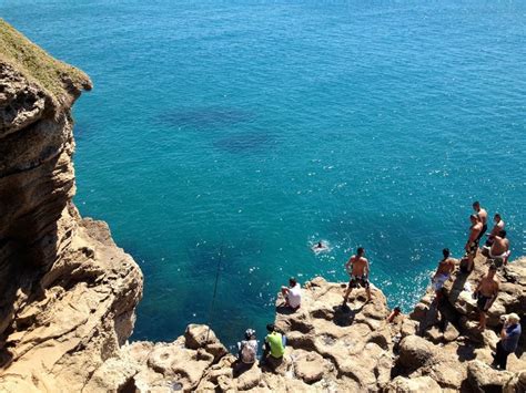 Cliff Jumping Tangier Morocco Travel Inspiration Cliff Jumping