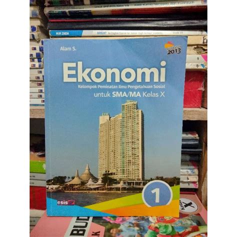 Jual Buku Ekonomi Kelas X Sma Erlangga Esis Shopee Indonesia