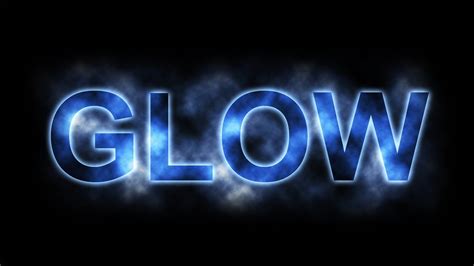 Glow Effect Photoshop Glowing Text Effect Youtube