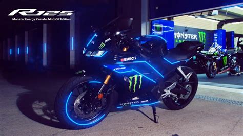 Unleash A New Level R125 Monster Energy Yamaha MotoGP Edition YouTube