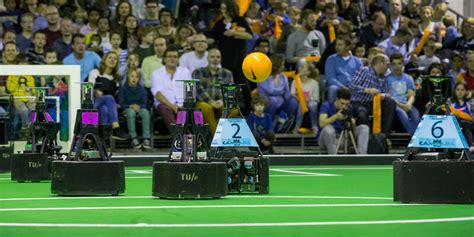 Robot Soccer Team Goes For Its Third World Title At Robocup