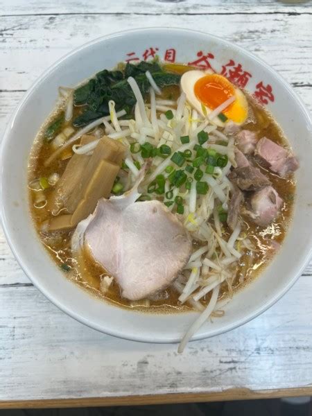 限定】濃厚豚骨味噌らーめん（中）1100円コマチャ』二代目 谷瀬家のレビュー ラーメンデータベース