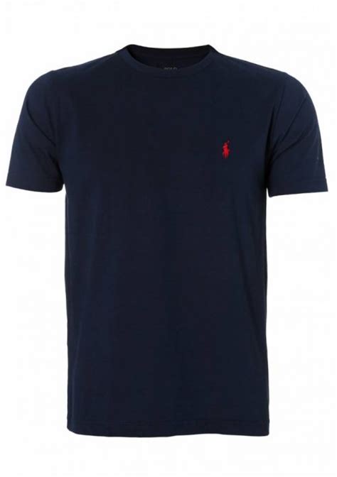 Camiseta Básica Azul Marinho Ralph Lauren The Crown