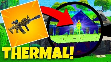 New Thermal Scoped Assualt Rifle In Fortnite Sniper Shootout Ltm