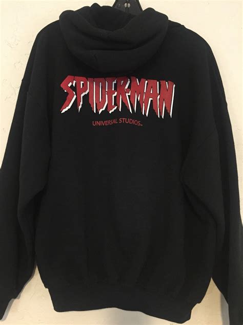 Marvel Spiderman Hoodie Universal Studios Sweatshirt, Spiderman Hoody ...