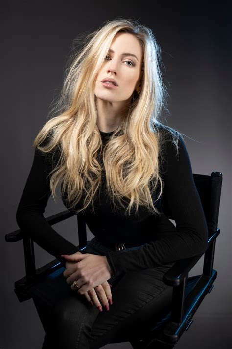 Marine Blonde Girl Armchair Sitting Blouse Hair Glance HD Phone