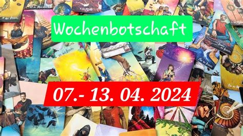 Karten für kommende Woche Wochenorakel 07 13 04 24 YouTube