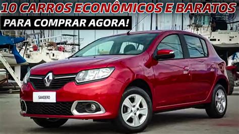 10 CARROS USADOS MAIS ECONÔMICOS PARA VOCÊ COMPRAR AGORA YouTube