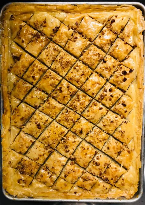 Walnut Baklava with Rose Water - Yvonne Maffei - Making Global Cuisine ...