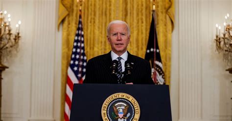 Joe Biden Anticipó Que Este Viernes Su Gobierno Habrá Aplicado 100 Millones De Vacunas Contra El