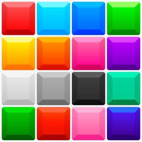 16 Colorful Blocks, Block, Colorful, Button PNG Transparent Clipart Image and PSD File for Free ...