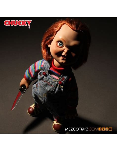 Figura Chucky El Muñeco Diabólico que Habla God Guy Chucky 38cm Mezco