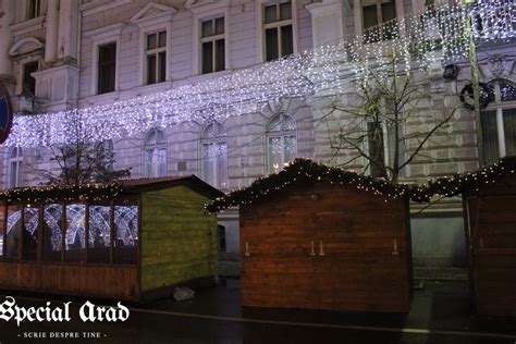 S A F Cut Lumin N Arad A Fost Aprins Iluminatul Festiv Pentru