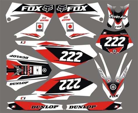 Kit D Co Derbi Drd Racing Fox Anniversaire Rouge Boutique Kit