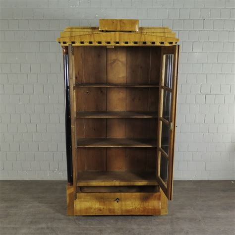 Vitrine B Cherschrank Biedermeier Kirschbaum Nostalgiepalast