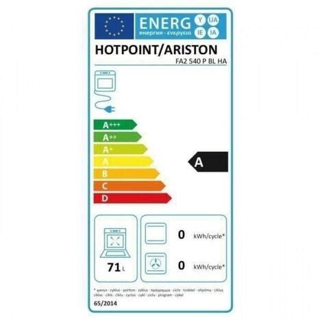 Four Lectrique Encastrable Pyrolyse Chaleur Tournante Hotpoint Fa