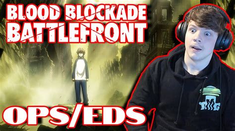 Blood Blockade Battlefront Kekkai Sensen All Openings Endings Reaction