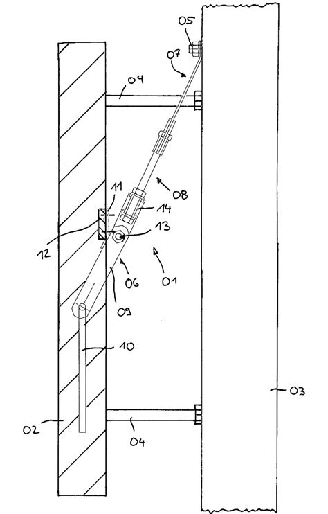 Fassadenplattenanker Zur Justierbaren Verankerung Von Beton