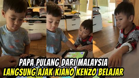 Papa Idaman Ga Kenal Capek Baru Pulang Dari Malaysia Langsung Temani