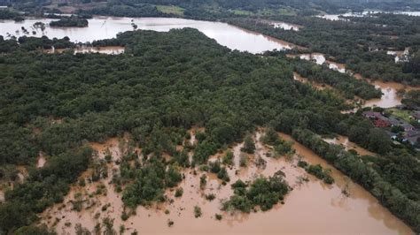 Galeria Imagens A Reas Mostram Pontos De Alagamentos Em Ven Ncio