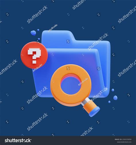 D Rendering Cute Icon Illustration Unavailable Stock Illustration