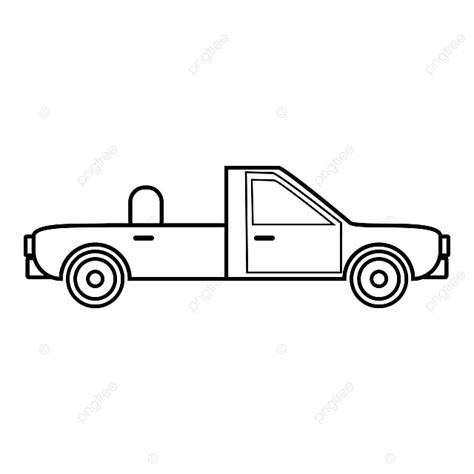 Outline Style Vector Art Png Open Car Icon Outline Style Car Icons