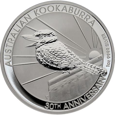 Moneda Australia Dollar Th Aniv Kookaburra Plata Oz Andorrano