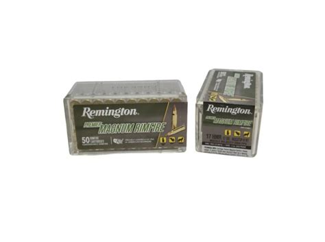 Remington Premier 17 HMR AccuTip V Ammunition 50 Ct Box