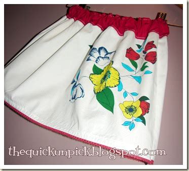 The Quick Unpick: The Reincarnated Napkin Skirt…