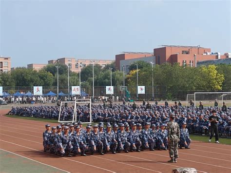 民航学院2023级新生军训纪实二 民航学院 西安航空学院