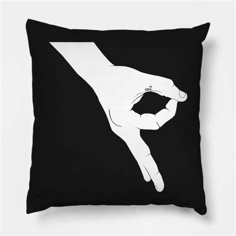 Finger circle game - Fun - Pillow | TeePublic