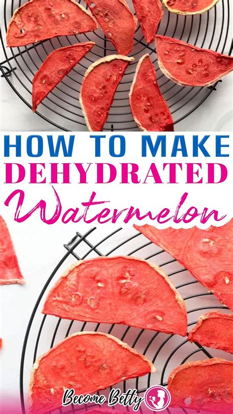 How To Dehydrate Watermelon Artofit