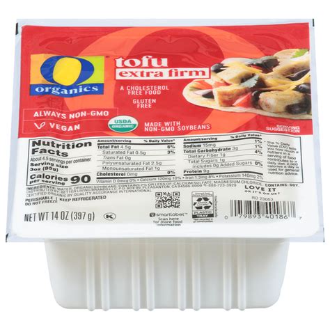 O Organics Tofu Extra Firm 14 Oz Delivery Or Pickup Near Me Instacart