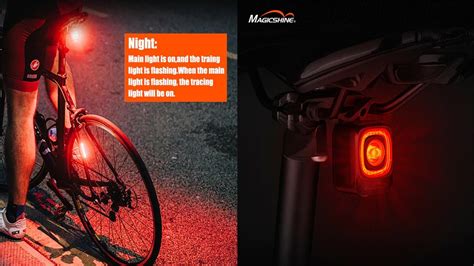 Magicshine Bicycle Smart Auto Brake Sensing Light IPx6 Waterproof LED