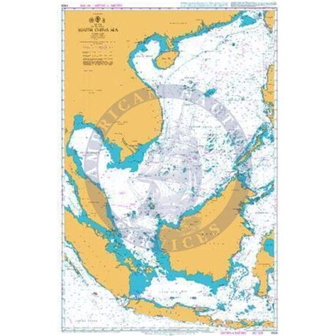 British Admiralty Nautical Chart 4508 Pacific Ocean South China Sea