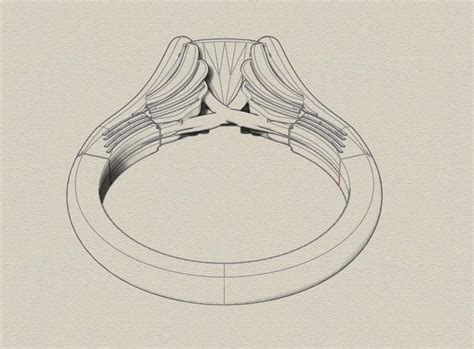 Custom Ring Design CAD Design Custom Designed Rings by BridalRings