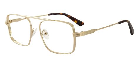 Conover Aviator Prescription Glasses - Gold | Men's Eyeglasses | Payne ...