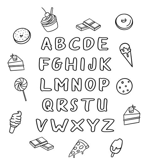 Uppercase Alphabet Coloring Pages - 10 Free PDF Printables | Printablee