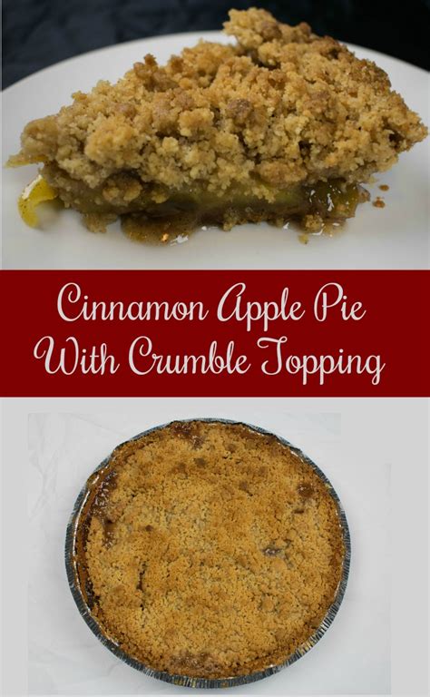 Cinnamon Apple Pie With Crumble Topping Recipe Frank Loves Beans