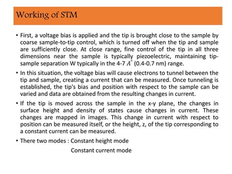 STM ppt | PPT