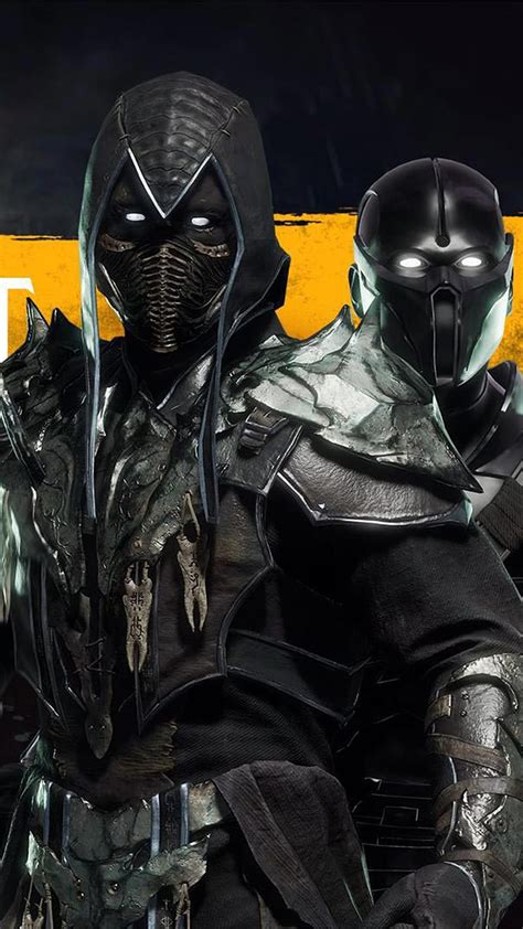 Mortal Kombat 11 Negras Oscuras Escuro Ninja Novato Saibot Fondo