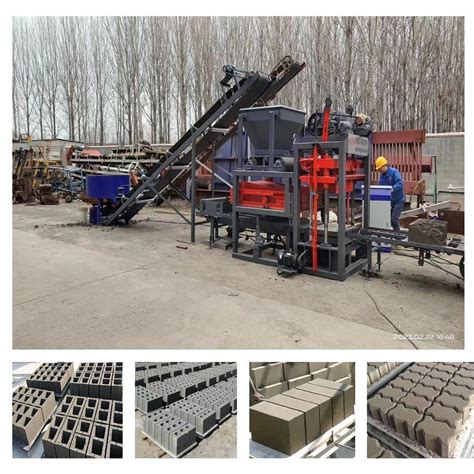 Qtj C Autoamtic Concrete Block Making Machine Price Brick Making