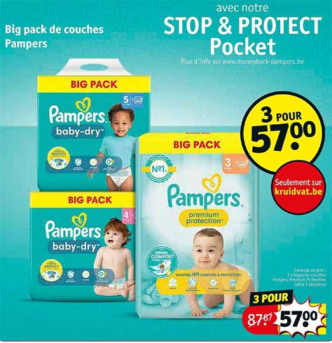 Promo Big Pack De Couches Pampers Chez Kruidvat ICatalogue Fr