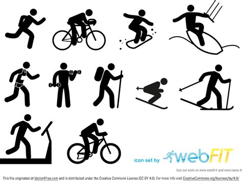 Sports Icon Vector Free Icons Library