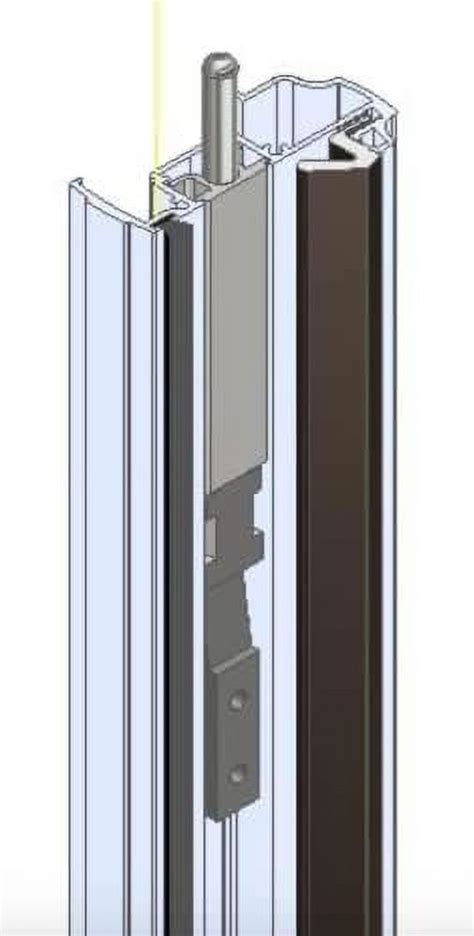 T Astragals For Your Double Door Heavy Duty Satin Anodized