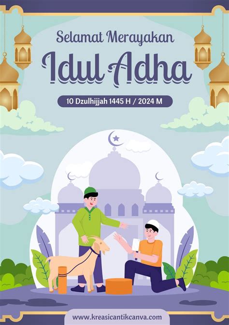 Desain Poster Selamat Hari Raya Idul Adha Template Canva In 2024