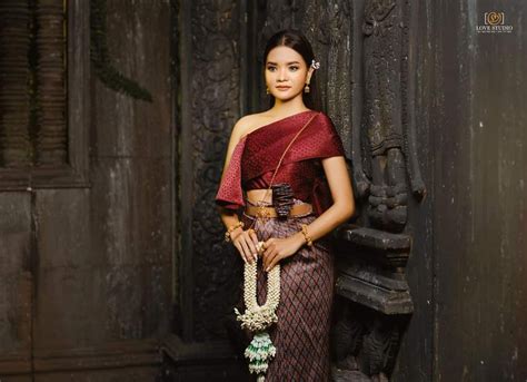 🇰🇭 Women Of Cambodia Kingdom⚜️ Pretty Cambodian Lady In Khmer National Costume 🇰🇭 Women