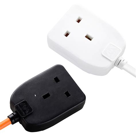 single socket extension lead  cable