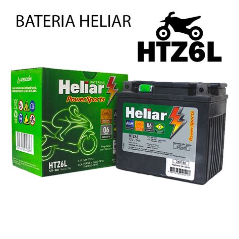 Bateria Original Yamaha Ybr Factor 09 Heliar Htz6l Ytz6v Mercado Livre