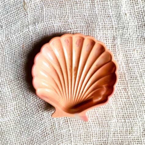 Trinket Dish Seashell Design Resin Trinket Dish Etsy